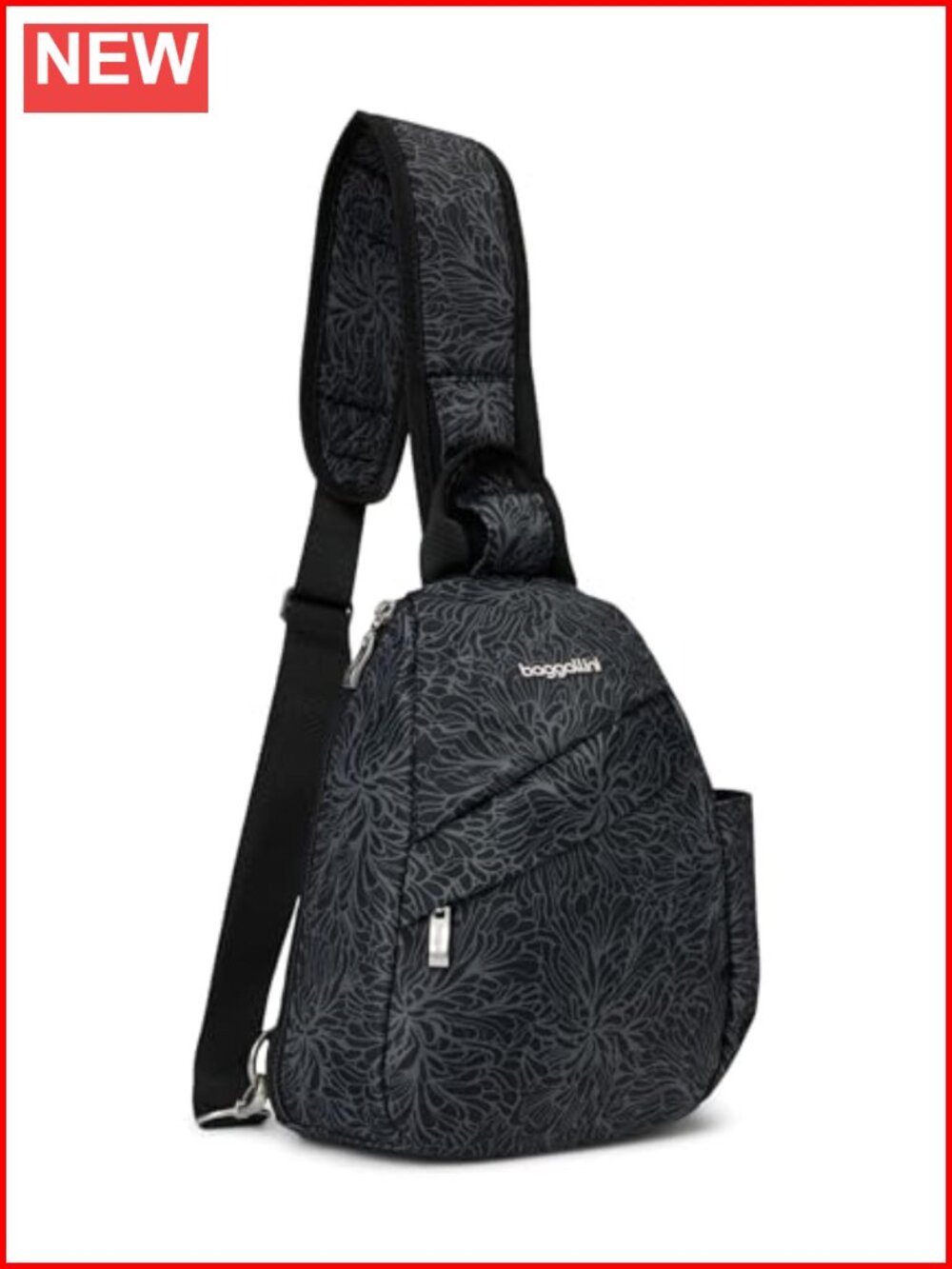 Lightweight Crossbody Sling Bag RFID Blocking Water Repellent Travel Daypack - Picture 1 of 5